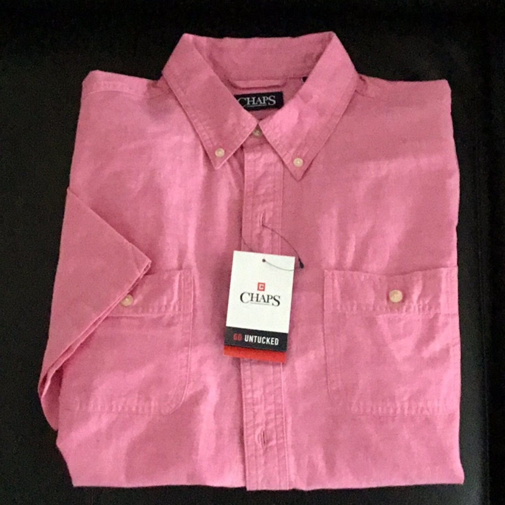 Chaps short sleeve button down Chaps shirt